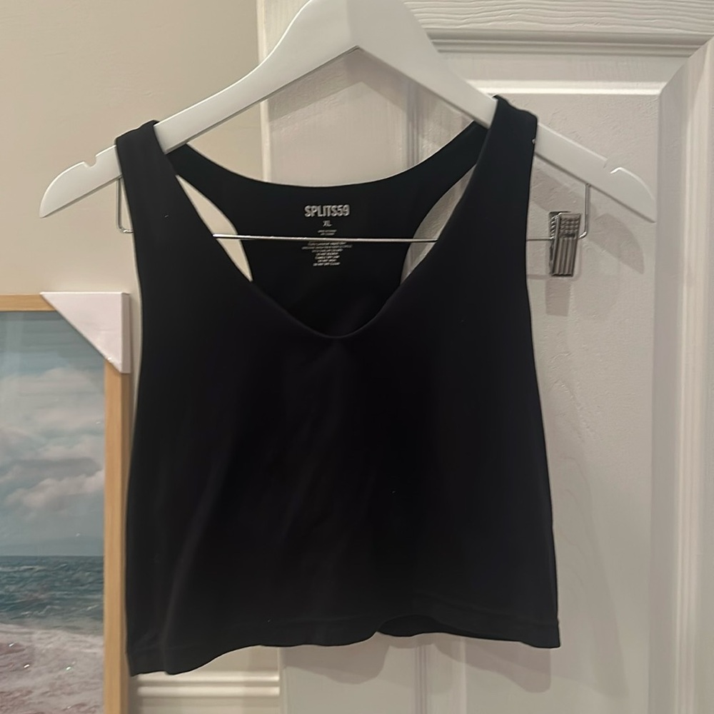 Splits 59 tank/bra top, size Xl, worn once